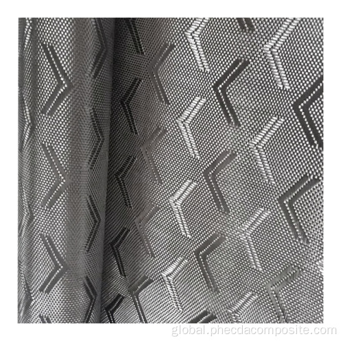 China hot sell jacquard woven carbon fiber fabric Factory